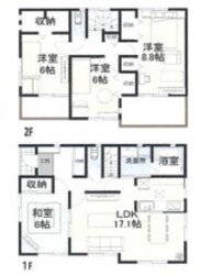 小野市本町1丁目貸家の物件間取画像